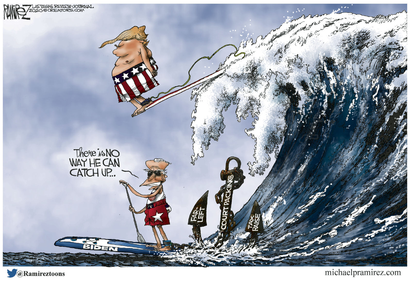 Michael Ramirez cartoon 10/23